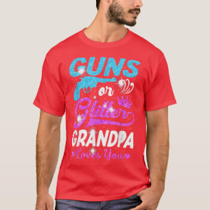 Camiseta Menino Ou Menina Rosa Ou Vovô Azul Te Ama Gênero