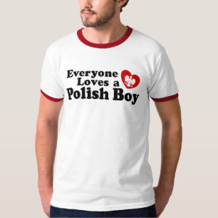 Camiseta Menino polonês