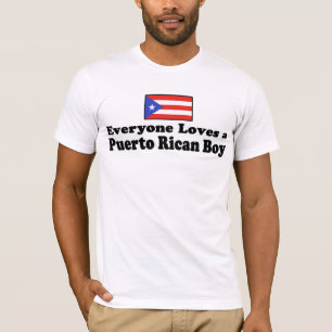 Camiseta Menino porto-riquenho