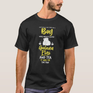 Camiseta Menino Que Ama Chá E Guiné