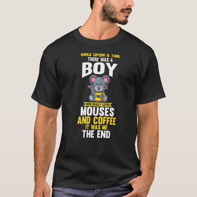 Camiseta Menino Que Amava Café E Mocas (Frente)
