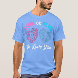 Camiseta Menino Rosa Ou Azul Ou Menina Que Te Ama A Revelaç