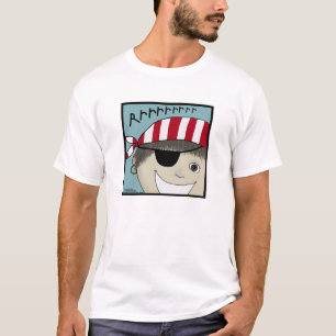 Camiseta Menino Rrrrrr do pirata