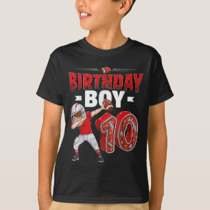 Camiseta menino tensor futebol americano de 10 anos