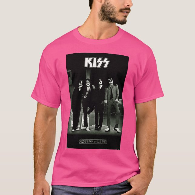 Camiseta Menino vestido beijando (Frente)