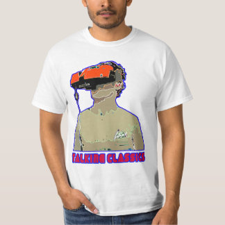 Camiseta Menino virtual de fala dos clássicos