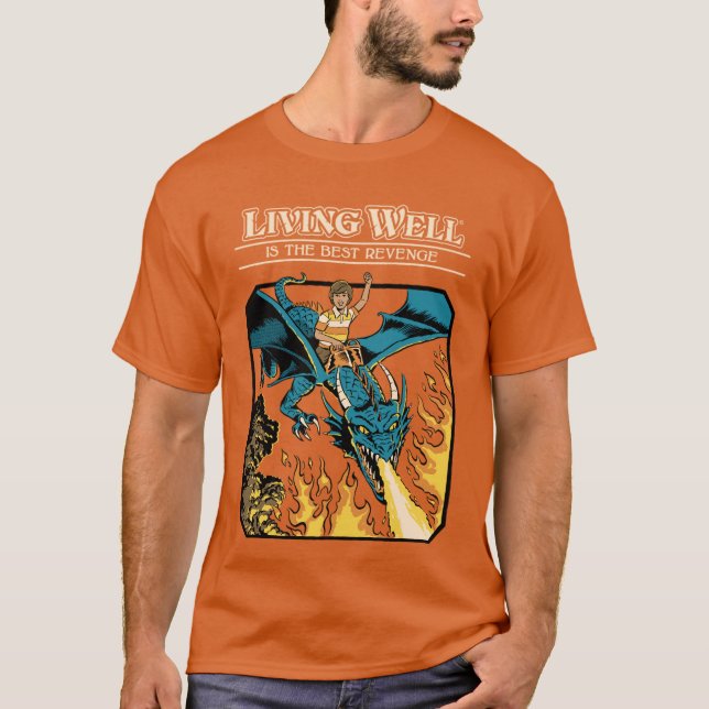 Camiseta Menino Vivendo Bem (Frente)