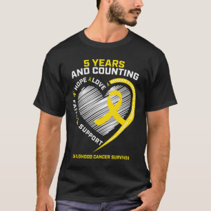 Camiseta Meninos Adolescentes Meninas Crianças Douradas 5 A