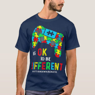Camiseta Meninos Autismo Jogo Presente Autismo Consciência 