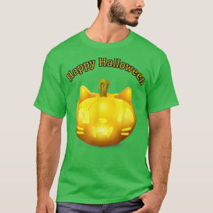 Camiseta Meninos bonitos Feliz Dia das Bruxas de abóbora