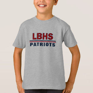 Camiseta Meninos Cinzas Patriots TSirt