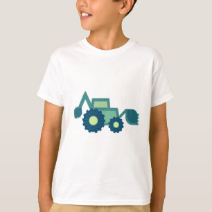 Camiseta Meninos com escavador de escavador, engraçados, co