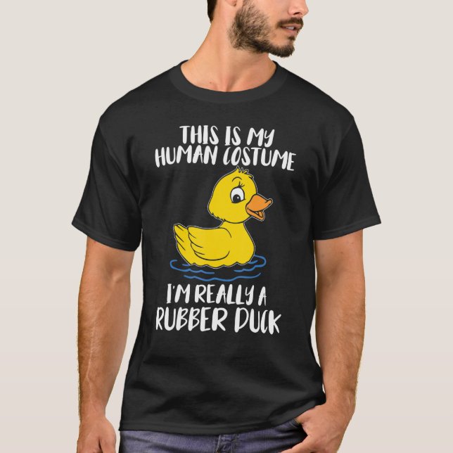 Camiseta Meninos Costume Meninos Sou Realmente Um Pato De B (Frente)