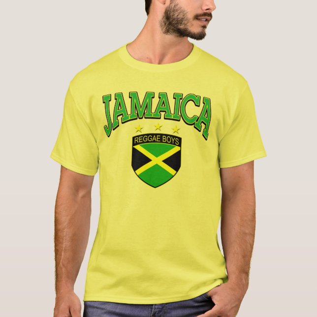 Camiseta Meninos da reggae de Jamaica (Frente)