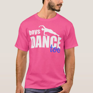 Camiseta Meninos Dançam Muito Balé Dançarino Para Homens