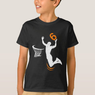 Camiseta Meninos de 6 Bysketbyll Dunk, 6 anos