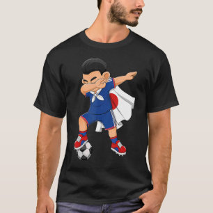 Camiseta Meninos De Bandeja De Futebol Do Japão
