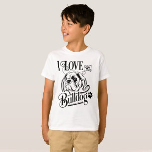 Camiseta Meninos de Mascote de Cachorro-de-Cachorro-Engraç