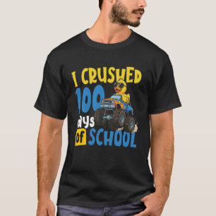 Camiseta Meninos de Pato de Borracha de Caminhão Monstro Qu