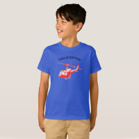 Meninos De Verão Camiseiros Básicos Com Helicópter