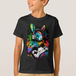 Camiseta Meninos Diários Gamer Shirt Video Game Controller