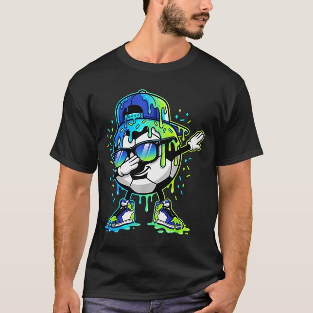 Camiseta Meninos do Drip de Futebol com Sorvete de Granulad (Frente)