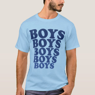 Camiseta Meninos dos meninos dos meninos alegres