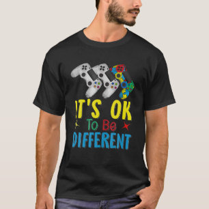 Camiseta Meninos Engraçados Autismo Jogo Autismo Sensibiliz