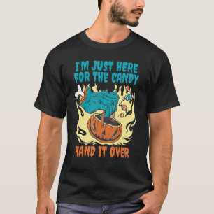 Camiseta Meninos, estou aqui para o doce.