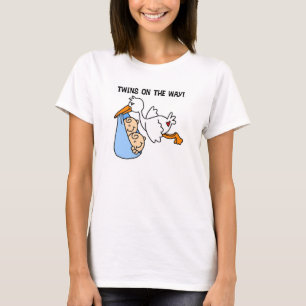 Camiseta Meninos gêmeos na maneira