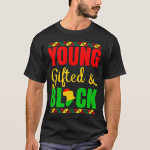 Camiseta Meninos Homens Jovens da História Negra