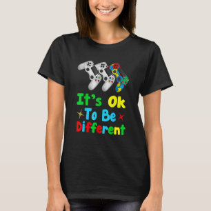 Camiseta Meninos Jogo Autismo Mês Conscientização do Autism