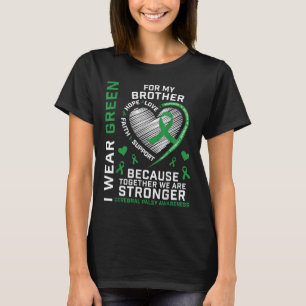 Camiseta Meninos Meninas Dão Mãos Verdes Irmãos Cerebrais P