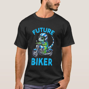 Camiseta Meninos Motocicleta De Ciclismo Iguana Rapazes