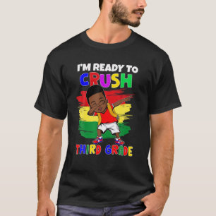 Camiseta Meninos Negros Dabbing Estou pronto para esmagar o
