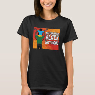 Camiseta Meninos Negros Mês da História Afro-Americana Jove
