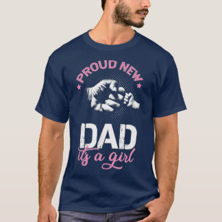 Camiseta Meninos Orgulhosos Novos papais É Uma Garota Promo