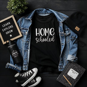 Camiseta Meninos ou Meninas Educados em Casa
