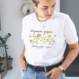 Camiseta Meninos personalizados chamam dia de as mães de fl
