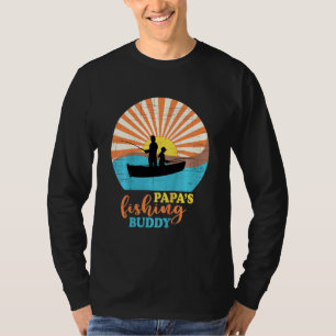 Camiseta Meninos Pescarando Papas Pescarando Amigo Para Men