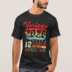 Camiseta Meninos segundos aniversários Ideia Legal do Dia
