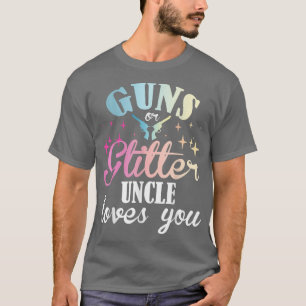 Camiseta Meninos Sexo Reveal Boy ou Rapariga Tio ama Você M
