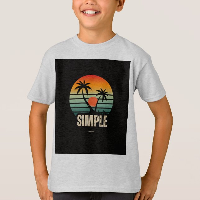 Camiseta meninos t-santuário (Frente)