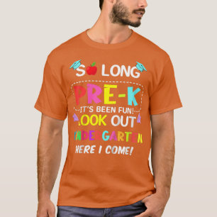 Camiseta Meninos Tão Longos Pré-Jardim do Reino Unido Aqui 