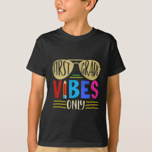 Camiseta Meninos únicos - 1rua de classe Vibes de volta à e
