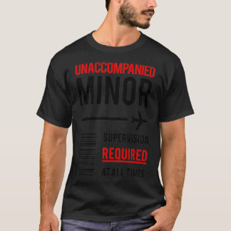 Camiseta Menor não acompanhado