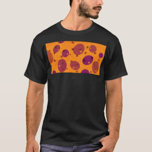 Camiseta Menorá de estrela de Davi do SlipperyJoe's Feliz H