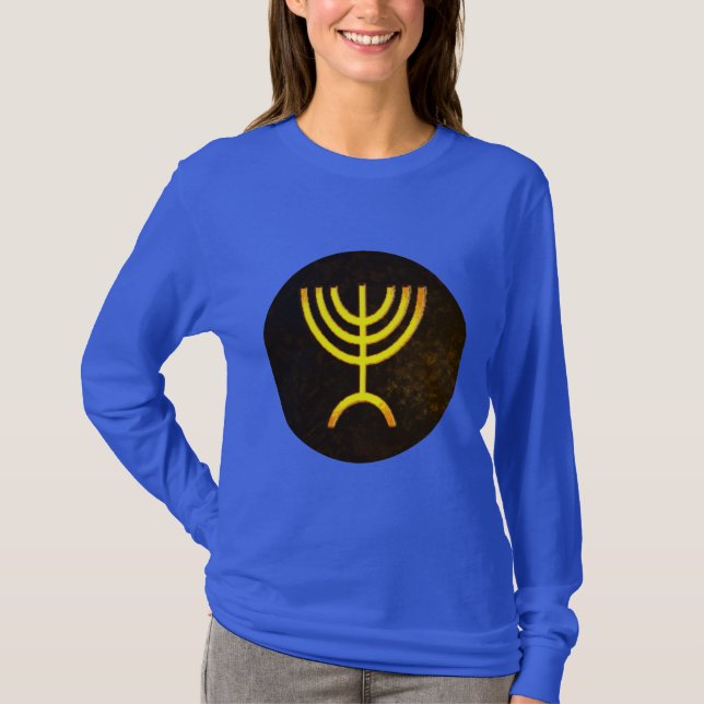Camiseta Menorah Flame (Frente)