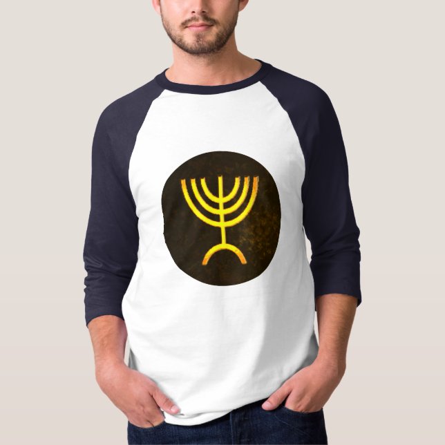 Camiseta Menorah Flame (Frente)
