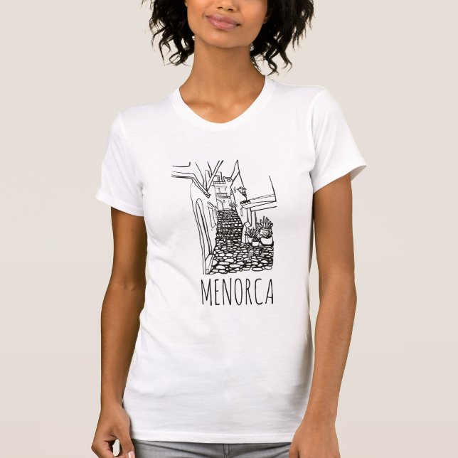 Camiseta MENORCA, Espanha (Frente)